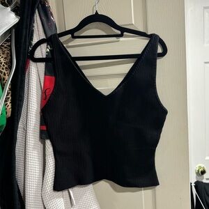 Babaton v-neck tank top